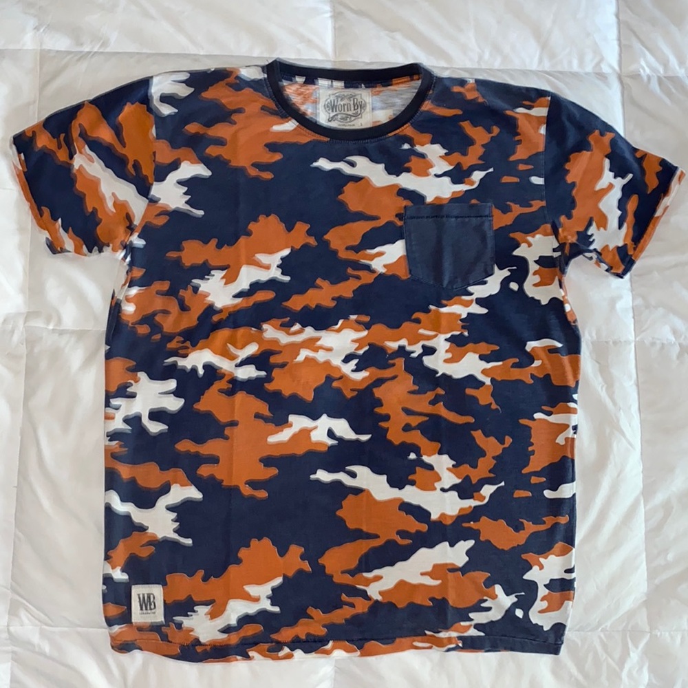 Worn By Camo Short Sleeve Shirt